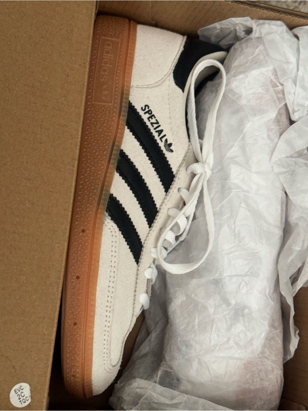adidas Handball Spezial W - White with Black Accents & Gum